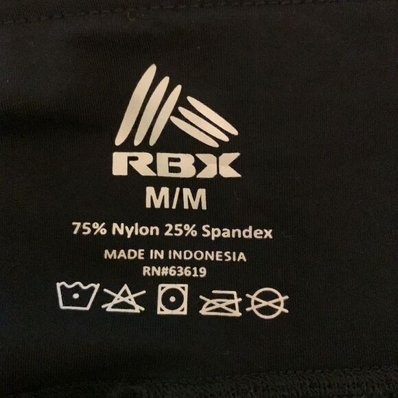 RBX - Black Cropped Leggings - Picture 3 of 3